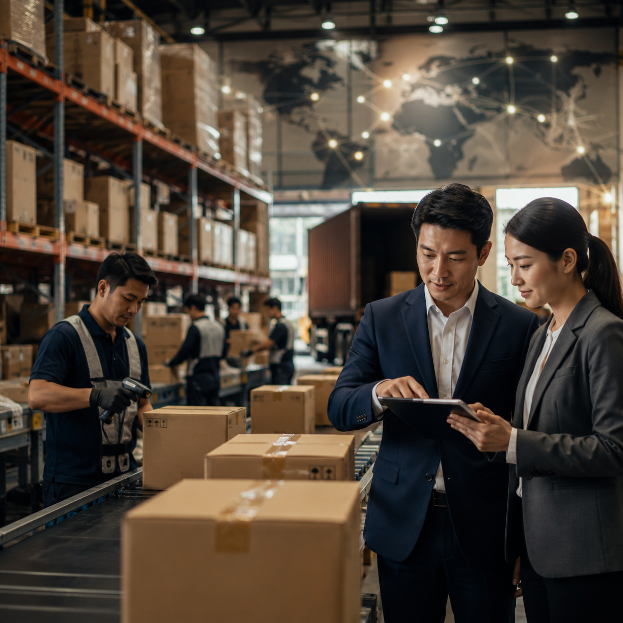 3PL Warehousing and Logistics service card, page 54: 3PL Warehousing and Logistics focuses on platform setup, data preparation, listing optimization, ads, reviews and ongoi...